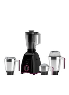 Havells Havells Klassic 750 Watt 4 Jar Mixer Grinder, 21000 RPM Heavy Duty Universal Motor, 304 SS Blades, Large Size Break Resistant JarLids With Twist & Lock Mechanism- Black  - Image 1