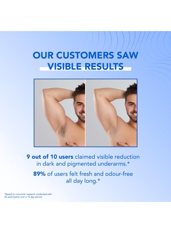 Bella Vita Organic BELLAVITA Deo White Natural Underarm Roll On Deodorant for Men |Control Odour|Alcohol-Free| Antiperspirant for Long Lasting Freshness, 50ml - Image 4