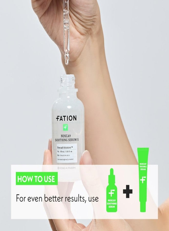 Fation NOSCA9 Soothing Serum S - Rapid Hydrating Calming Serum with 5-Layer Ceramide Complex &Fresh Centella Asiatica, Advanced Barrier Repair for Sensitive Skin Korean Skin Care (2.02 Fl Oz (Pack of 2)) - Image 4
