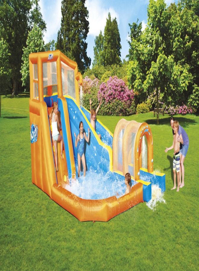 Bestway H2Ogo Huricane Tunnel Blast_Mega Water Park 420X320X260Cm 26-53303 - Image 4