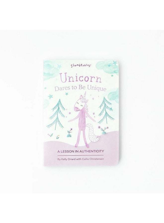 Slumberkins Unicorn Snuggler & 2 Board Books Complete Set Bundle | Promotes Authenticity, Confidence & Healthy Fiendships | Social Emotional Tools for Ages 0+ (Unicorn Snuggler Plush + 2 Board Books) - Image 5