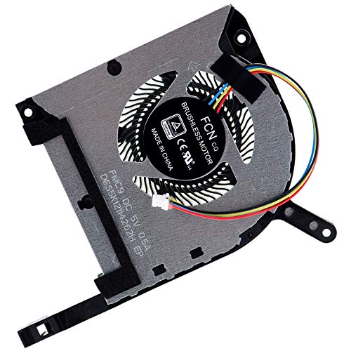 Deal4GO مروحة تبريد GPU Deal4GO 13NR00S0M12011 بديل لـ ASUS FX506 FX505 FX566 FA706 FX706 FX705 FA506 FX86 FX95 FA506IH-AS53 FX506HEB-RS53 - Image 2