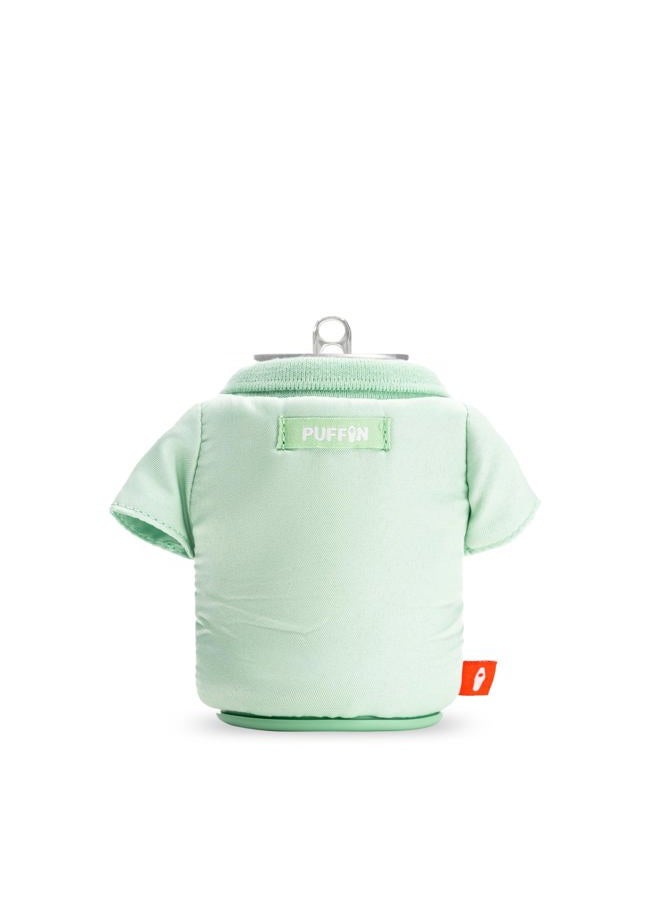 Puffin - The Polo Beverage Shirt, Insulated Can Cooler, Seafoam - Image 2