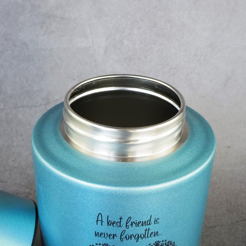 Mianachilu Pet Cremation Urns for Dogs Cats Ashes, Up to 60 lbs Dogs Cats Memorial Keepsake Urns for Ashes-Medium (Paw in Heart) - Image 4