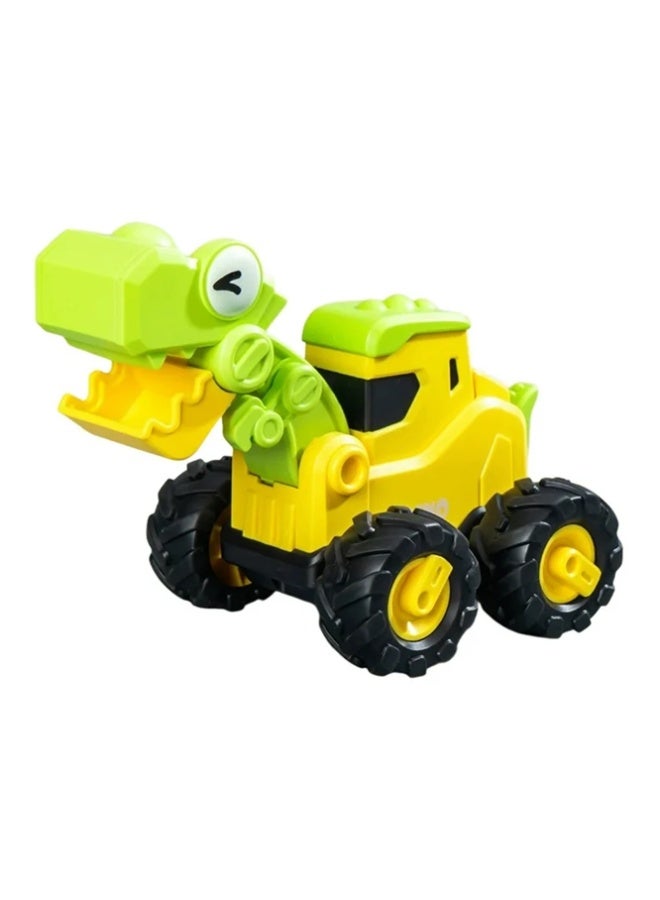 Crazy Boss Dinosaur Truck Toy for Kids Press & Go Friction Powered Construction Vehicle Cartoon Dino Car Toy for Boys & Toddlers - Image 2