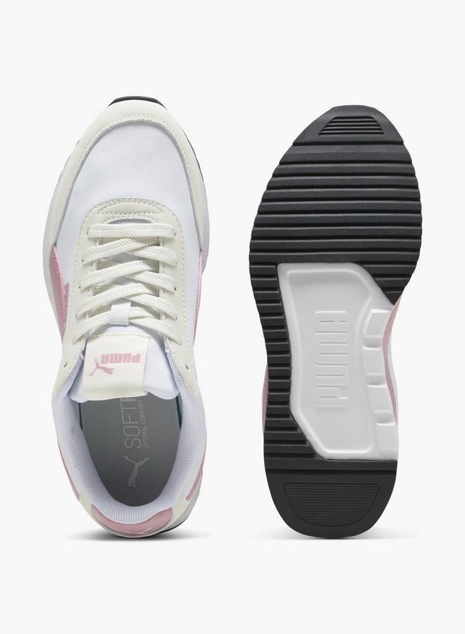 PUMA حذاء رياضي نسائي R78 لايت ويند مزود بألواح - Image 3