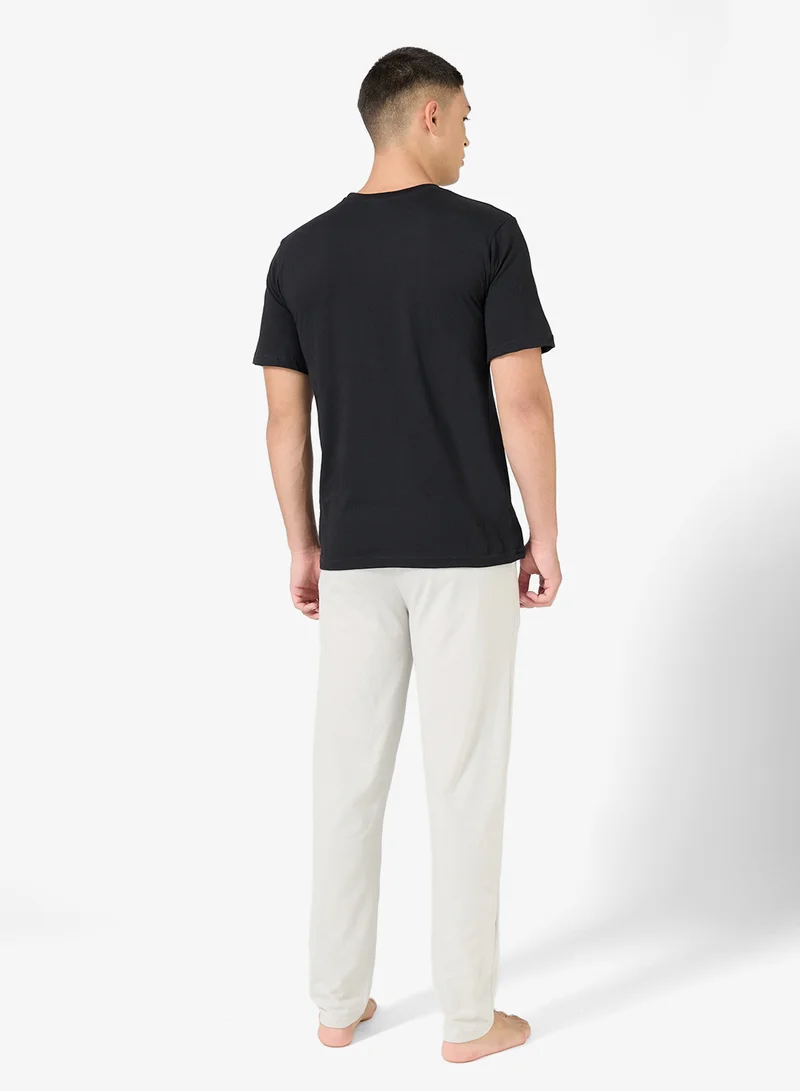 Seventy Five Nightwear T-Shirt & Pants Set