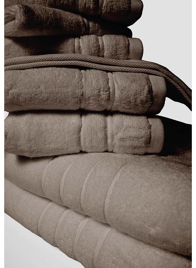 La'Marvel 2 Pieces Bath / Sheet / Pool Towel by La'Marvel, Beige 600 GSM 100% Cotton Plux Towels  - Image 5