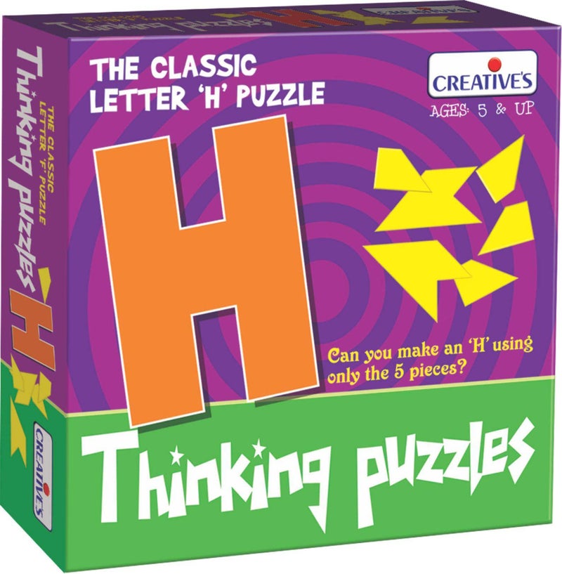 Creative's Creative Educational Aids P. Ltd. Creative Educational Aids 1036 Thinking Puzzles - H,Kid - Image 1