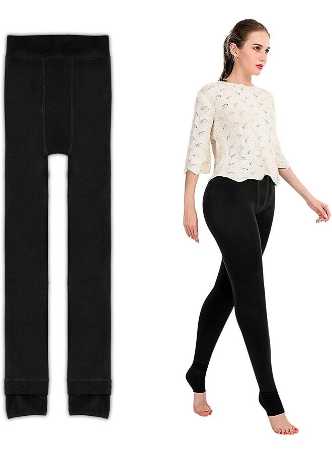 RATSAW - Women's Fleece Lined Leggings Thermal Thick Stretchy Leggings High Waisted Plush Warm Pants Trousers for Ladies - Image 1