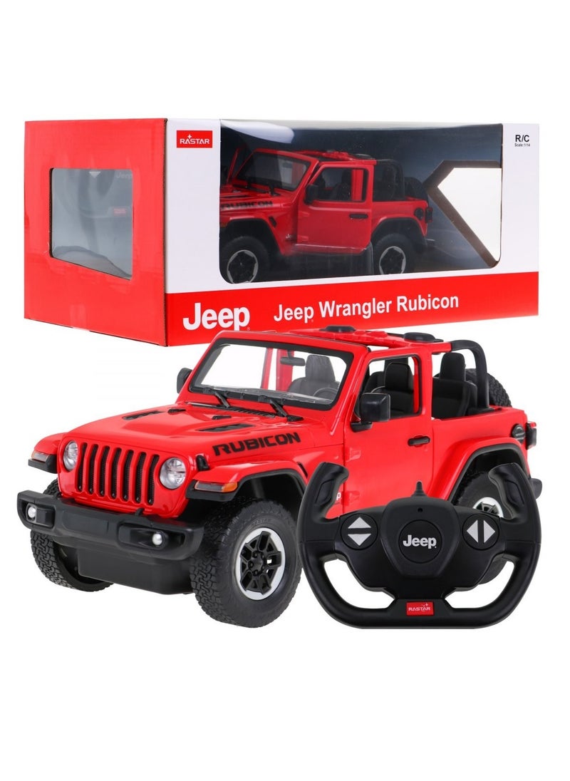 RASTAR - Rastar R/C Jeep Wrangler Rubicon 1:14 - Image 1
