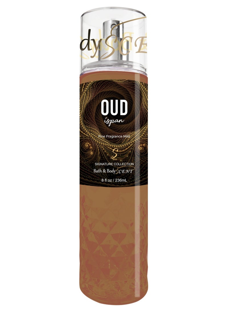Bath & Body Scent OUD ispan Body Mist 236 ml - Image 2