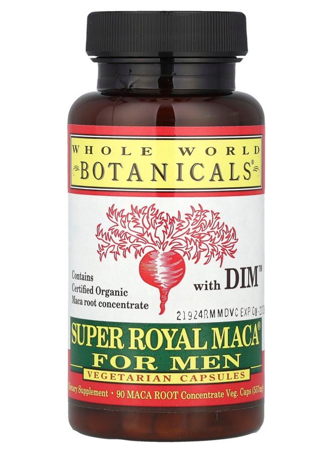 Whole World Botanicals Super Royal Maca® For Men 90 VegCaps