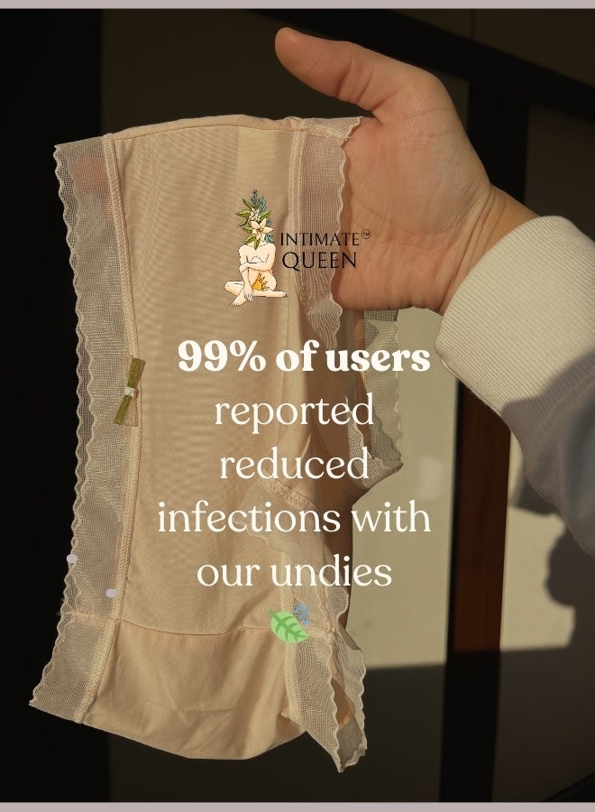 Intimate Queen Layela Corn Bae – Barely-There Wellness Hiphuggers | Breathable, Sweat-Safe & Gentle on Sensitive Days - Image 2