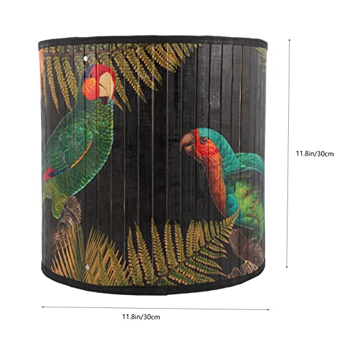Uonlytech Retro Lampshade 1181In Decorative Drum Ceiling Lamp Shade with Delicate Pattern for Restaurant Bar Pendant Floor and Table Lamps - Image 3