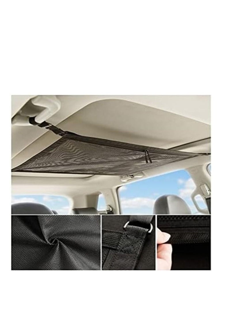 Generic Car Roof Interior Ceiling Long Trip Storage Bag Cargo Net Pocket  - Image 2