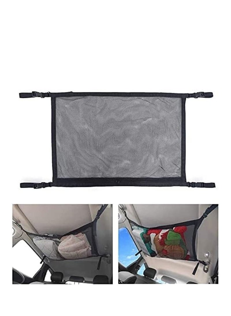 Generic Car Roof Interior Ceiling Long Trip Storage Bag Cargo Net Pocket  - Image 4