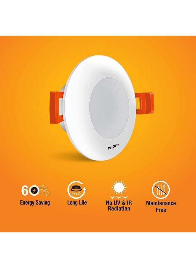 Wipro Garnet 3W Led Mini Downlight for Home & Cabinet| Blue|Compact Design with 120° Beam Angle|Recessed Down Light for False Ceiling|Cutout-2.3 Inch|Pack of 6 - Image 5