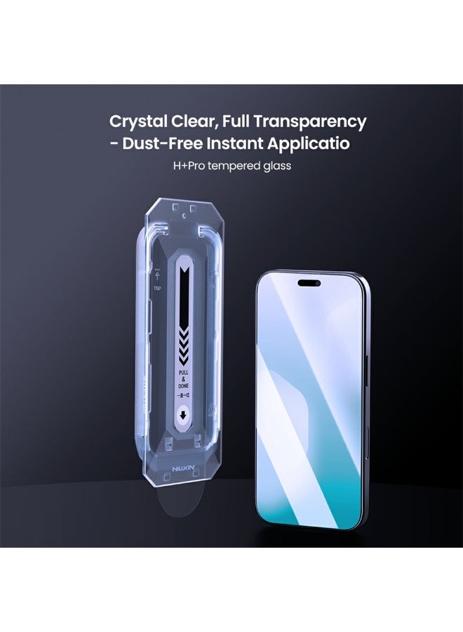 AMROAH for iPhone 17 Pro Max Screen Protector 9H Anti-Scratch Tempered Glass Film - Image 3