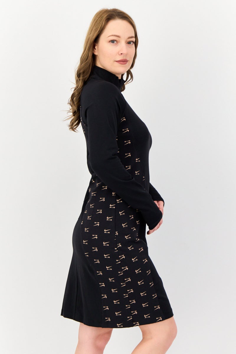 Nike Women Sportswear Fit Outdoor Dress, Black - Image 2