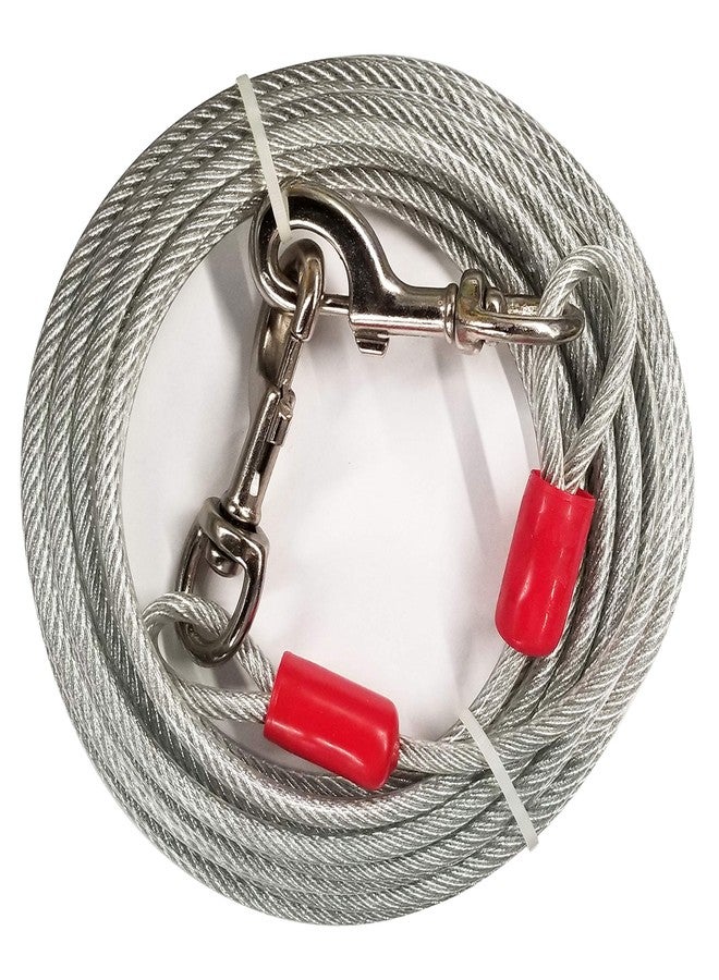 Four Paws Dog Super Tie Out Cable, 20 Foot,Silver - Image 2
