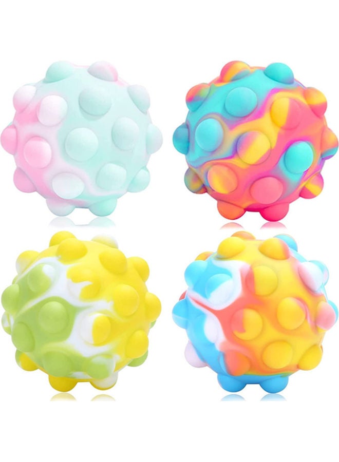 4-Piece Pop Stress Balls Toy Set