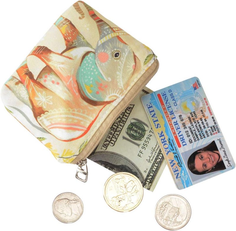 ARRIZO Women and Girls Cute Fashion Coin Purse Wallet Bag Change Pouch Key Holder - Image 3