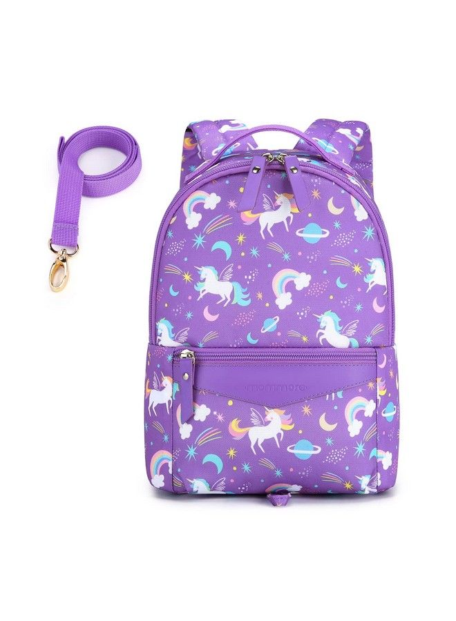 MOMMORE Fashion Toddler Backpack Travel Kids Backpack With Small Toddler Leash Unicorn Preschool Backpack  - Image 1