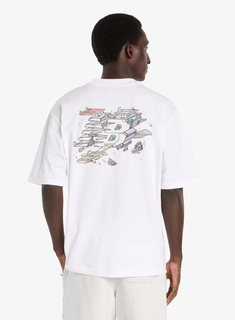 نيو بالانس تيشيرت رياضي واسع من غيكا إنترناشونال