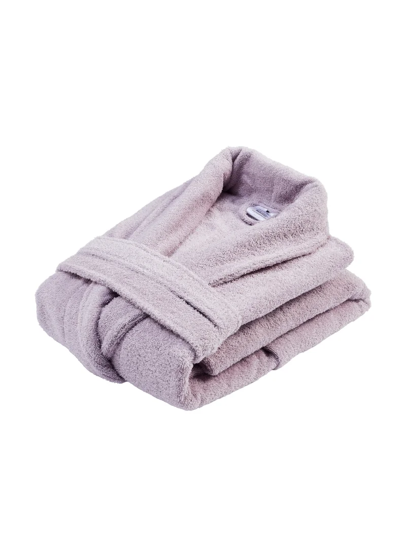 Donetella Unisex 100% Cotton Terry Bathrobe Small & Medium Size, 400 GSM, Luxurious & Absorbent, Ankle-Length with Shawl Collar & Pockets