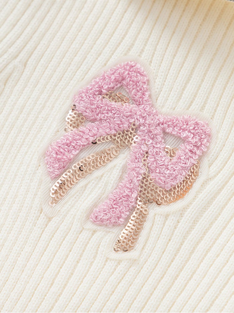 بالابالا كارديغان صوف بسحاب للبنات - Image 4