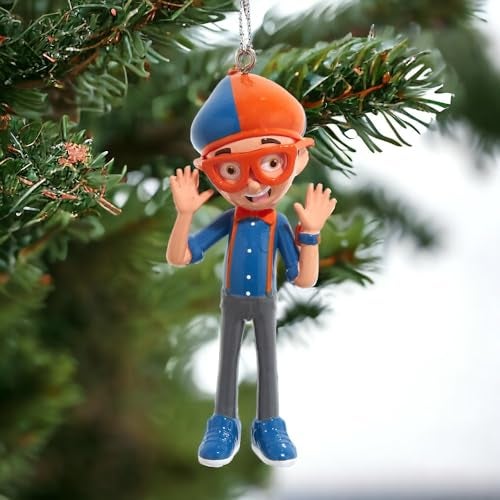 Kurt Adler Blippi Blow Mold Ornament - Officially Licensed, 3.5-Inch - Image 2