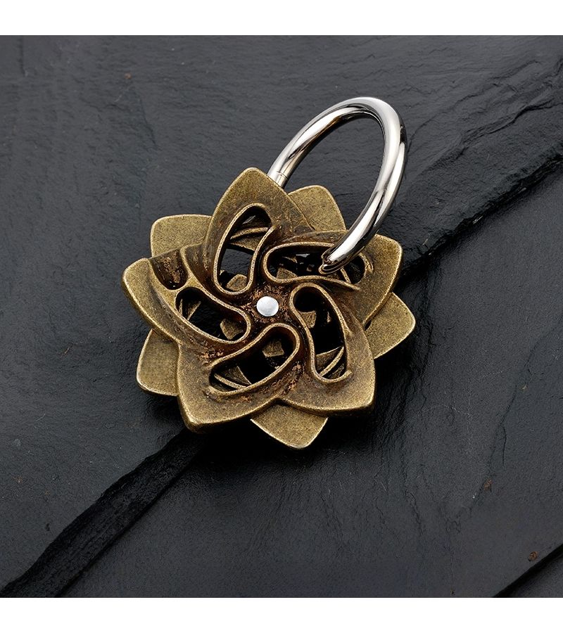 Classic 3 Piece Set Bronze Lu Ban Lock Puzzle Challenge Video Tutorial - Image 3