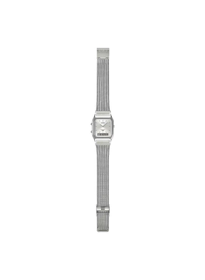 CASIO VINTAGE UNISEX WATCH AQ-230EM-7ADF-38.8 × 29.8 × 8.1 mm - Image 3
