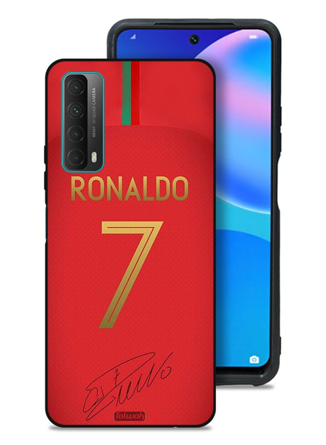 Tolwak Huawei P smart (2021) Protective Case Cover Ronaldo 7 - Image 1