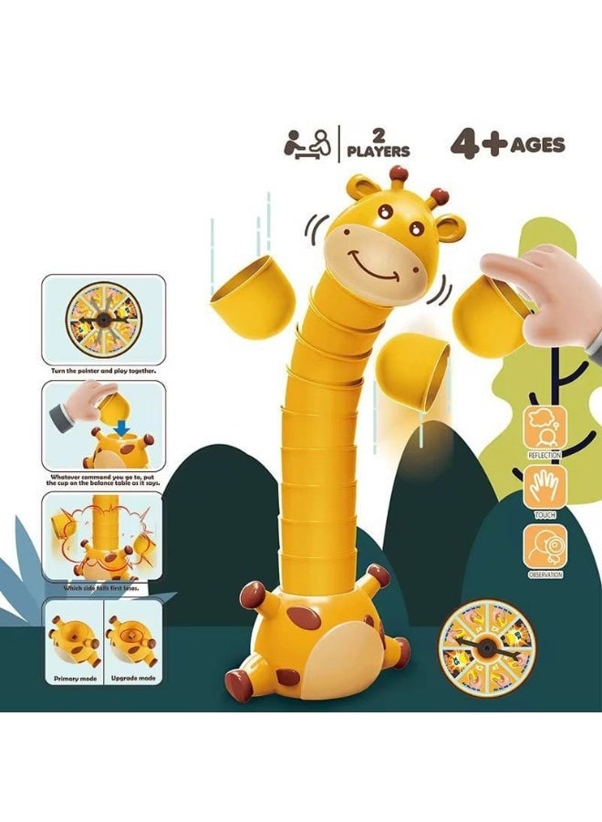 Happy Giraffe Game, Giraffe Balance Game, Giraffe Stacking Game, Happy Giraffe Balance Game, Balance Giraffe Toy, Giraffe Tower Game, Giraffe Neck Stacking Game, Stack the Giraffe Game, Animal Balance Game, Animal Stacking Game, Kids Balance Game, Educational Balance Toy, Family Balance Game, Multiplayer Balance Game, Balance Challenge Game, Stacking Balance Toy, Interactive Giraffe Game, Spinning Wheel Balance Game, Tabletop Balance Game, Fine Motor Skills Toy, Hand Eye Coordination Game, Montessori Balance Toy, Kids Skill Game, Party Game for Kids, Genga Giraffe Game, Happy Giraffe Toy. - Image 1