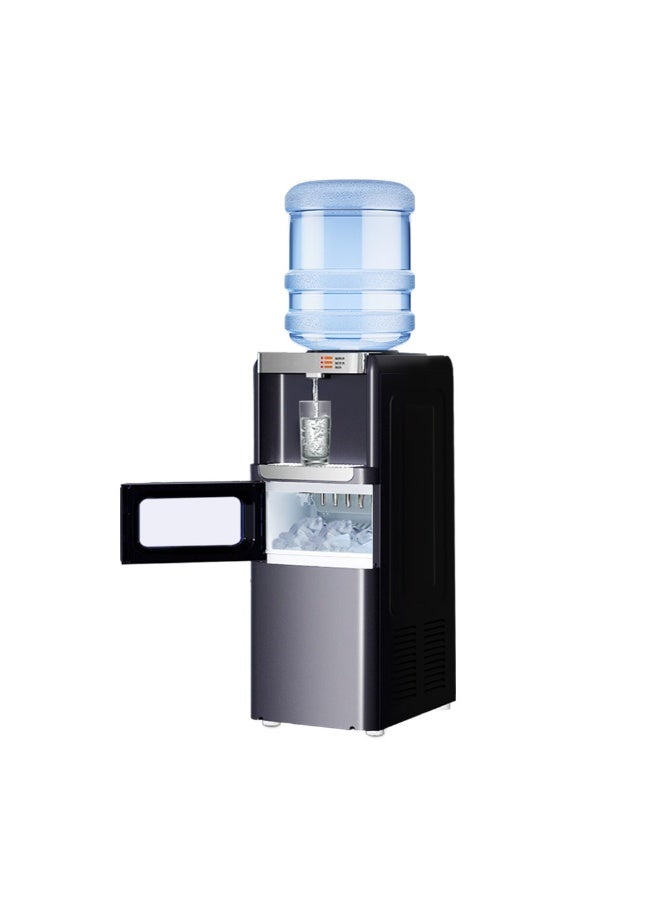 Cool Baby Water Dispenser with Built-In Ice Maker, Hot and Cold, 20KG Daily Output, Bullet-Shaped Ice - Image 1