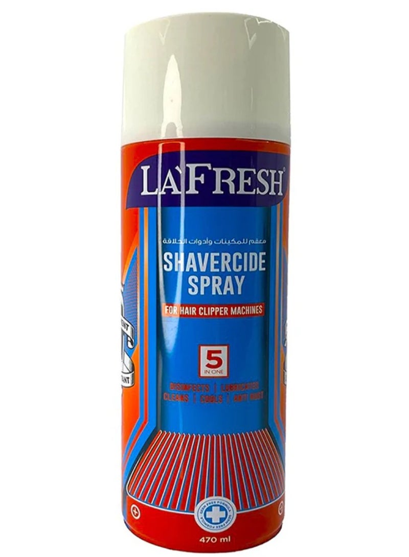 LA FRESH Shavercide Spray For Hair Clipper Machines 470 ml