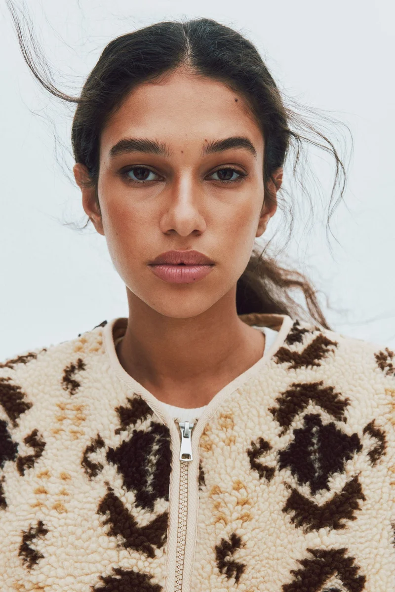 اتش اند ام جيليه من نسيج تيدي