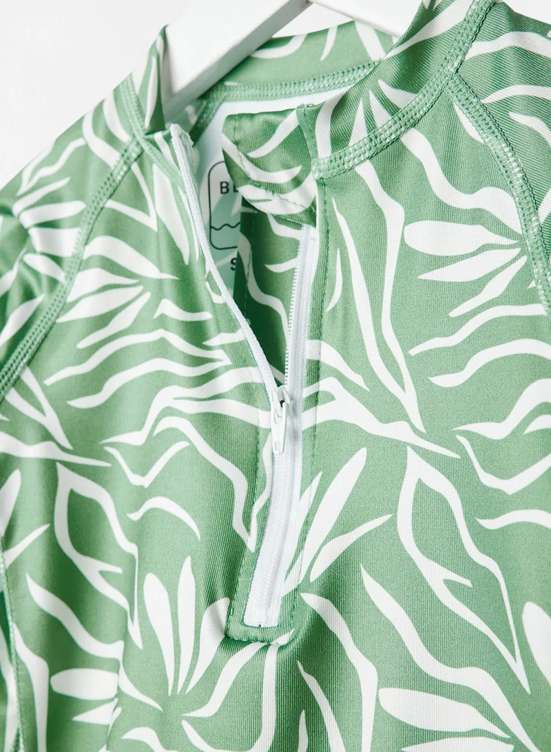 BEACH & BANDITS Girls Hello Tropical Swimsuit