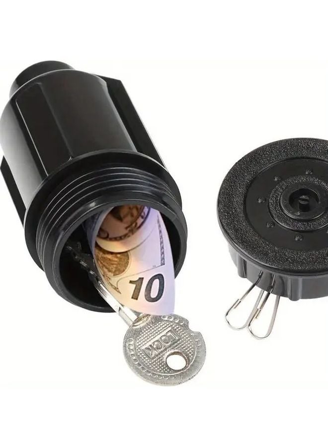 Outdoor Waterproof Key Safe Heavy Duty Black Key Holder Garden Ground Safe - Image 4
