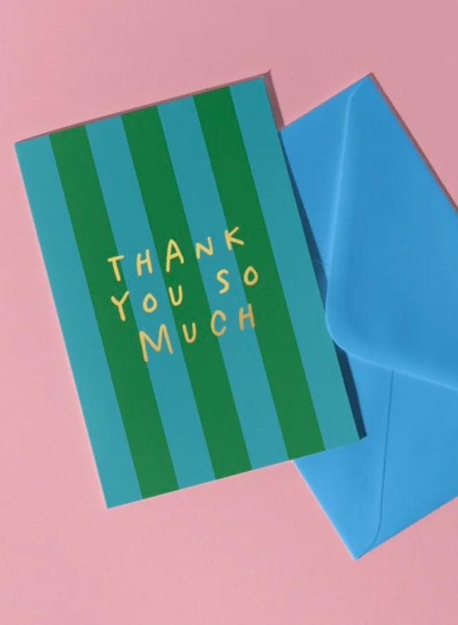 ماديسون بول الإبداعية Thank You So Much Foil Card (A6)