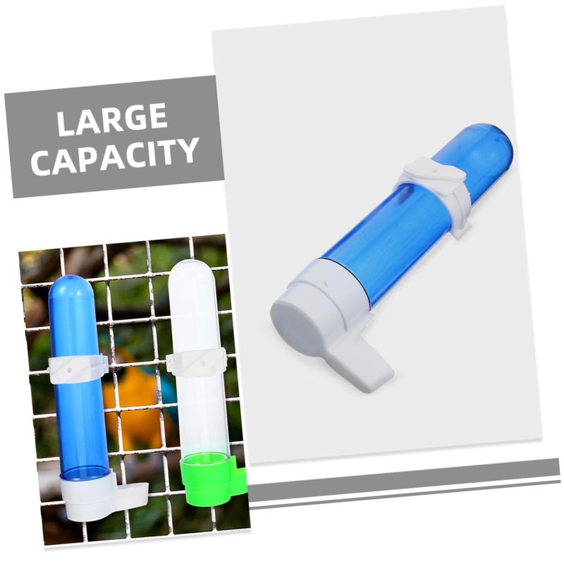 Automatic Parakeet Water Dispenser 2pcs Bird Cage Feeder Bottle for Parrot Pigeon Reptile - Image 4