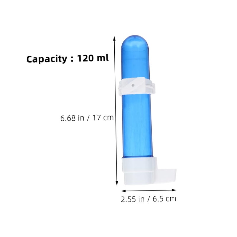 Automatic Parakeet Water Dispenser 2pcs Bird Cage Feeder Bottle for Parrot Pigeon Reptile - Image 3