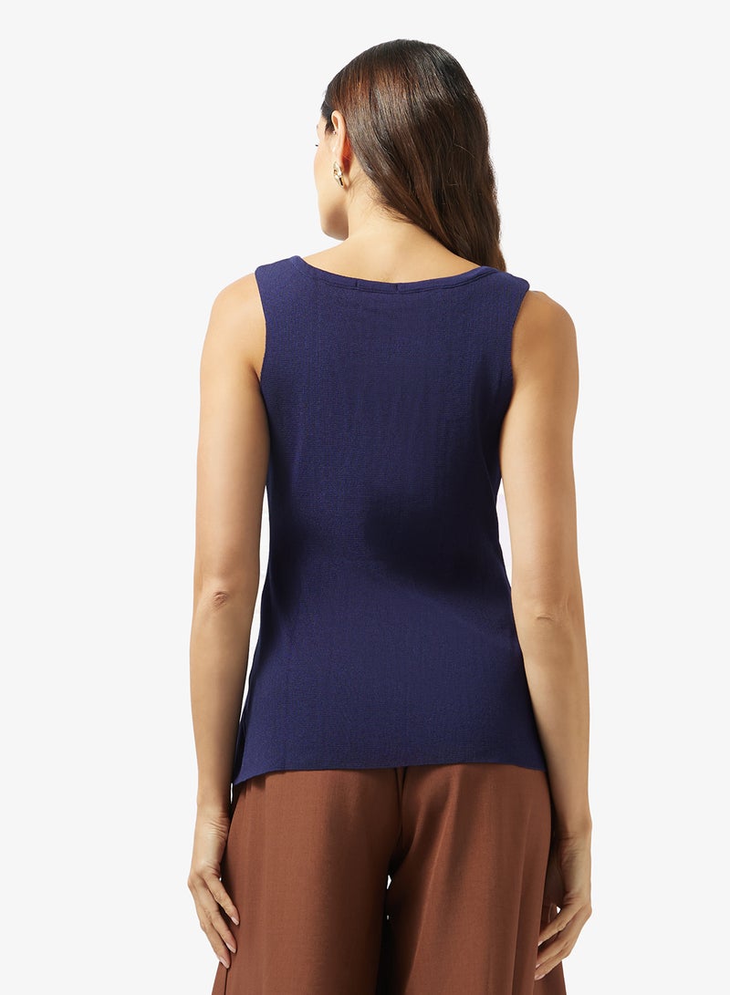 ELLA Sleeveless Vest Top - Image 2