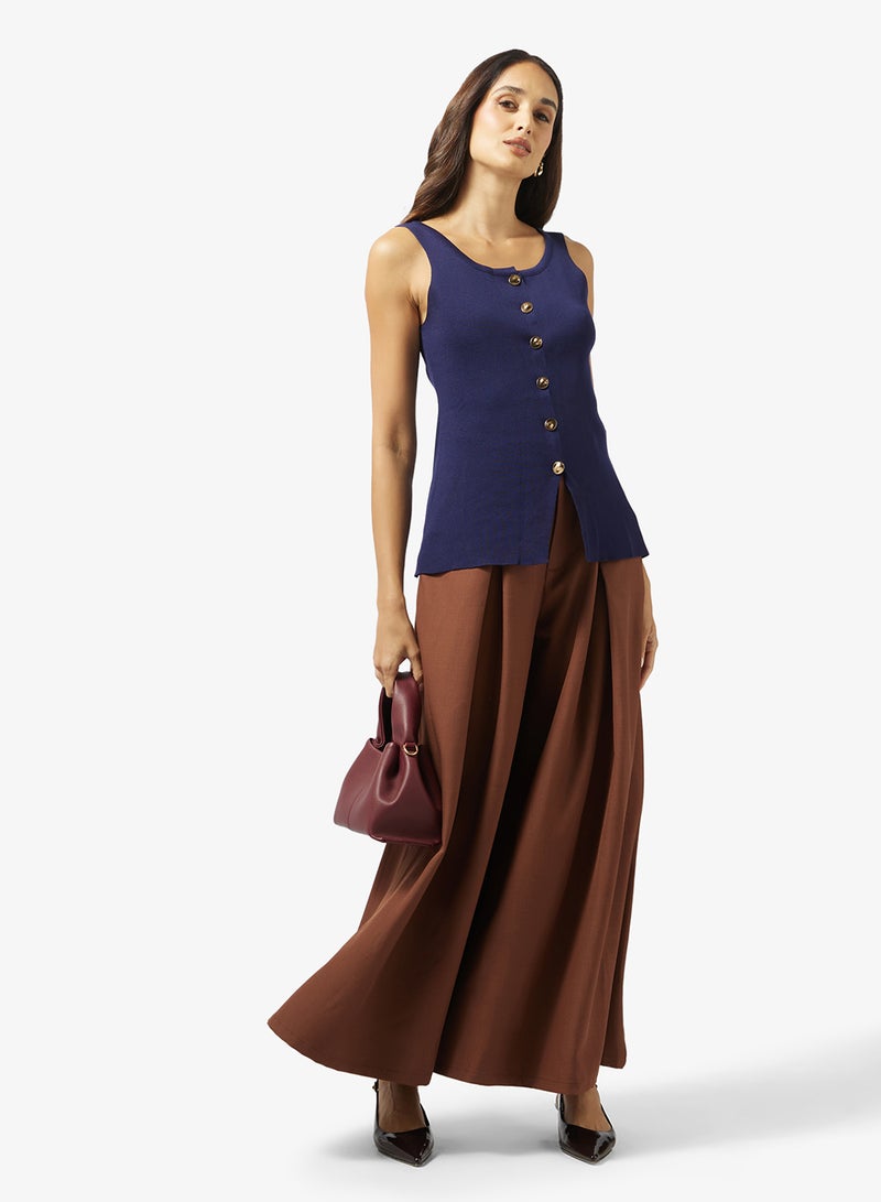 ELLA Sleeveless Vest Top - Image 4