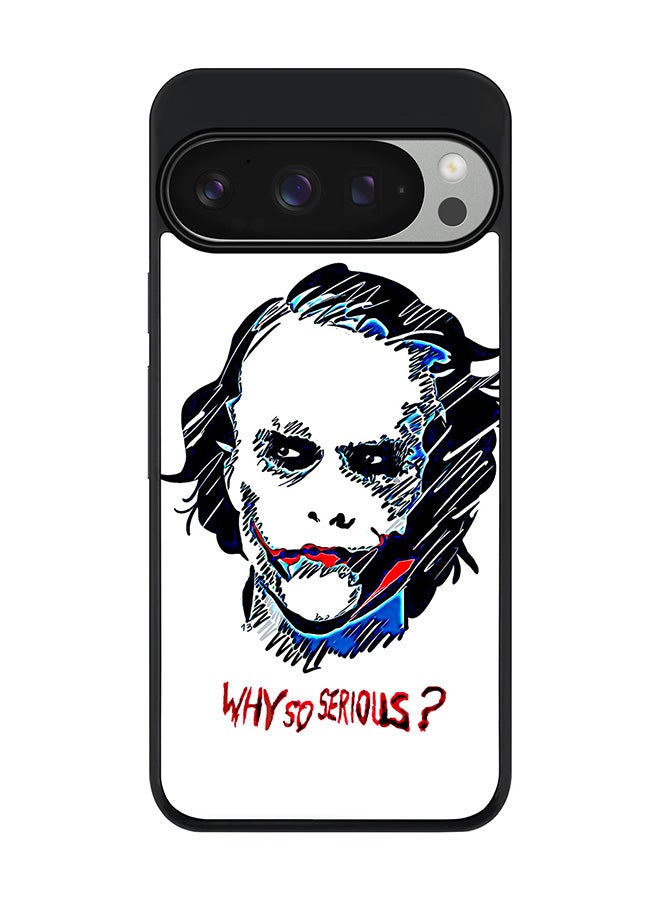 Stylizedd For Google Pixel 9 Pro Case,Slim fit Camera Protection, Shockproof Thin Phone cover - Why So Serious - Image 1