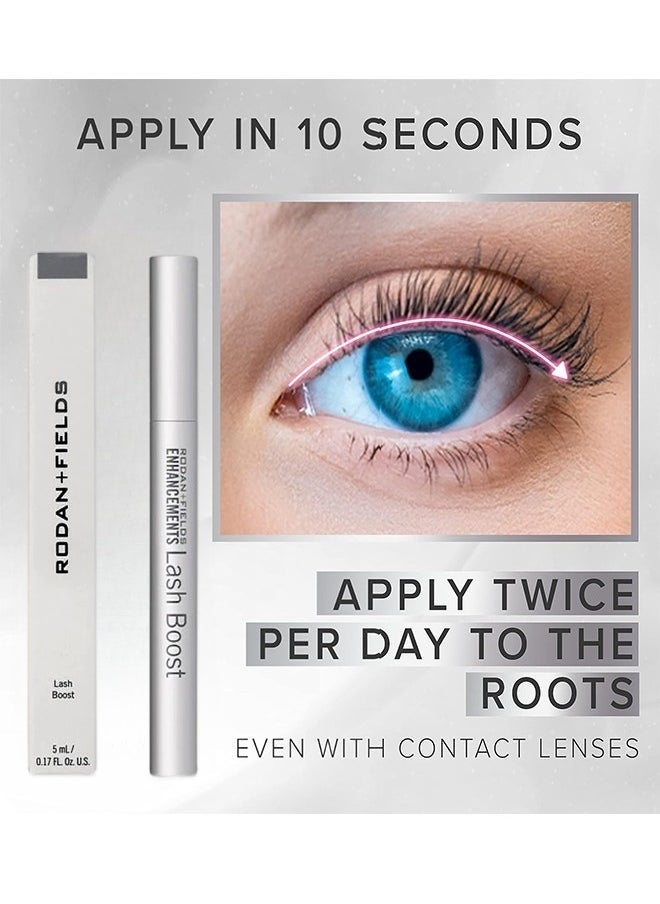 Rodan & Fields - Lash Boost Eyelash Serum (5ml), Eyelash Enhancing Serum For Eyelash Growth, Enhance and Protect The Eyelash Against Breakage, Eyelash Serum To Grow Lashes Thicker Natural Longer - Image 1