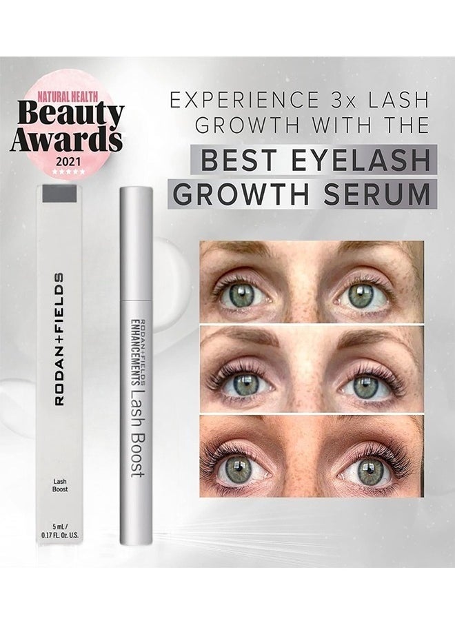 Rodan & Fields - Lash Boost Eyelash Serum (5ml), Eyelash Enhancing Serum For Eyelash Growth, Enhance and Protect The Eyelash Against Breakage, Eyelash Serum To Grow Lashes Thicker Natural Longer - Image 1