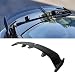 Femibon Universal Rear Spoiler 54 Inch Seagull PRO Style Matte Black Rear Trunk Spoiler Wing Lightweight Compatible with 3Compartment Sedan with a Flat TrunkGlossy Black - Image 2